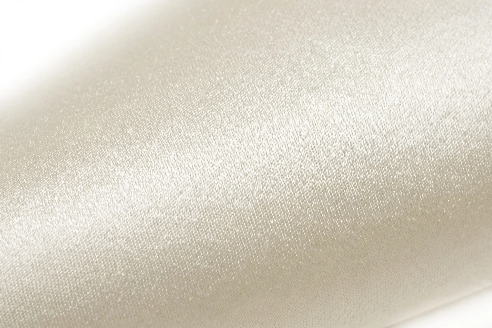 Close-up of duchess satin weave with dense yarn floats